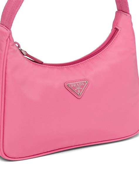 pink prada nylon|prada re nylon tote bag.